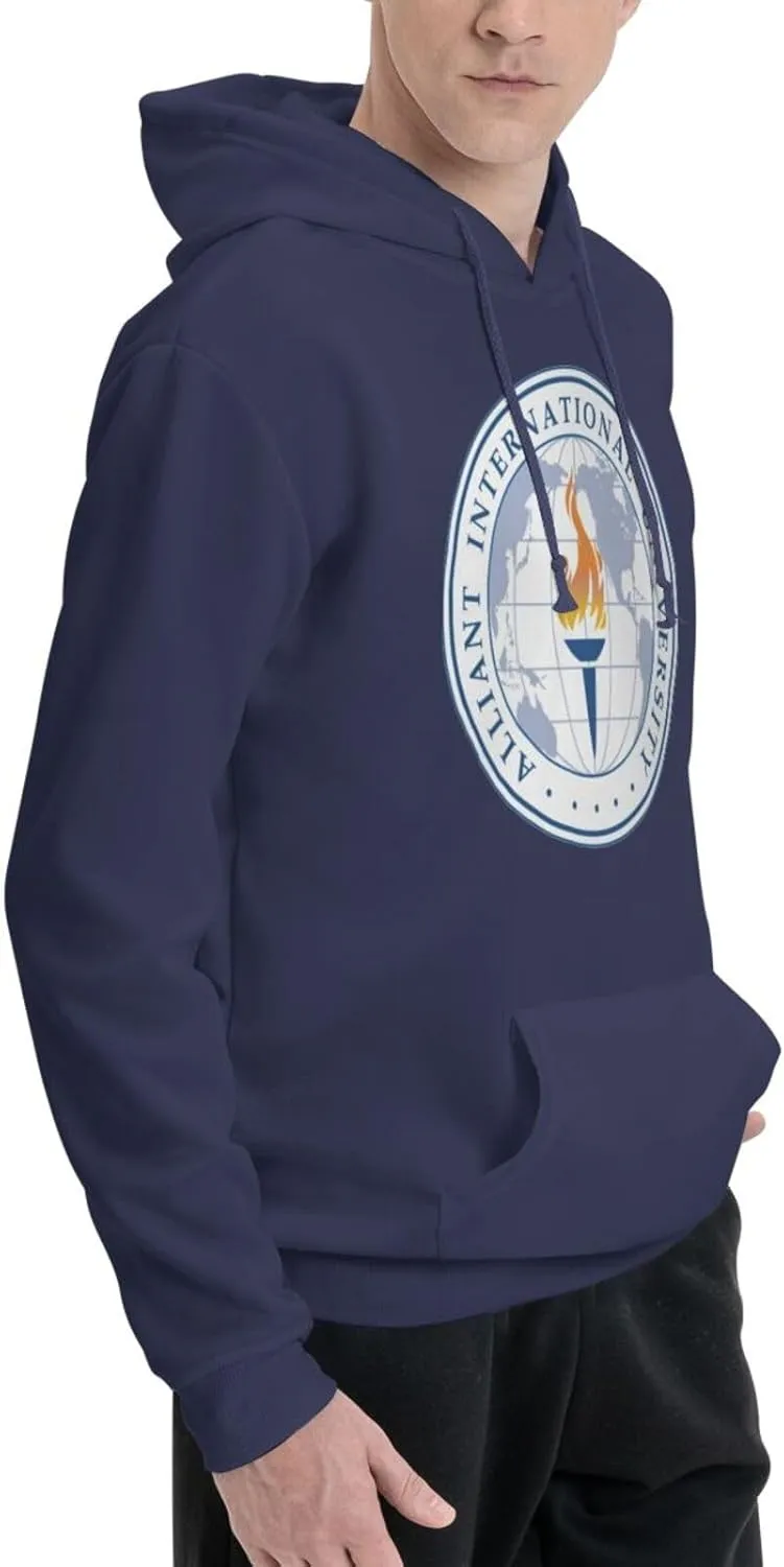 Alliant International University Logo Couple'S Fleece Hoodies Long Sleeve Adult Sweatshirts Unisex