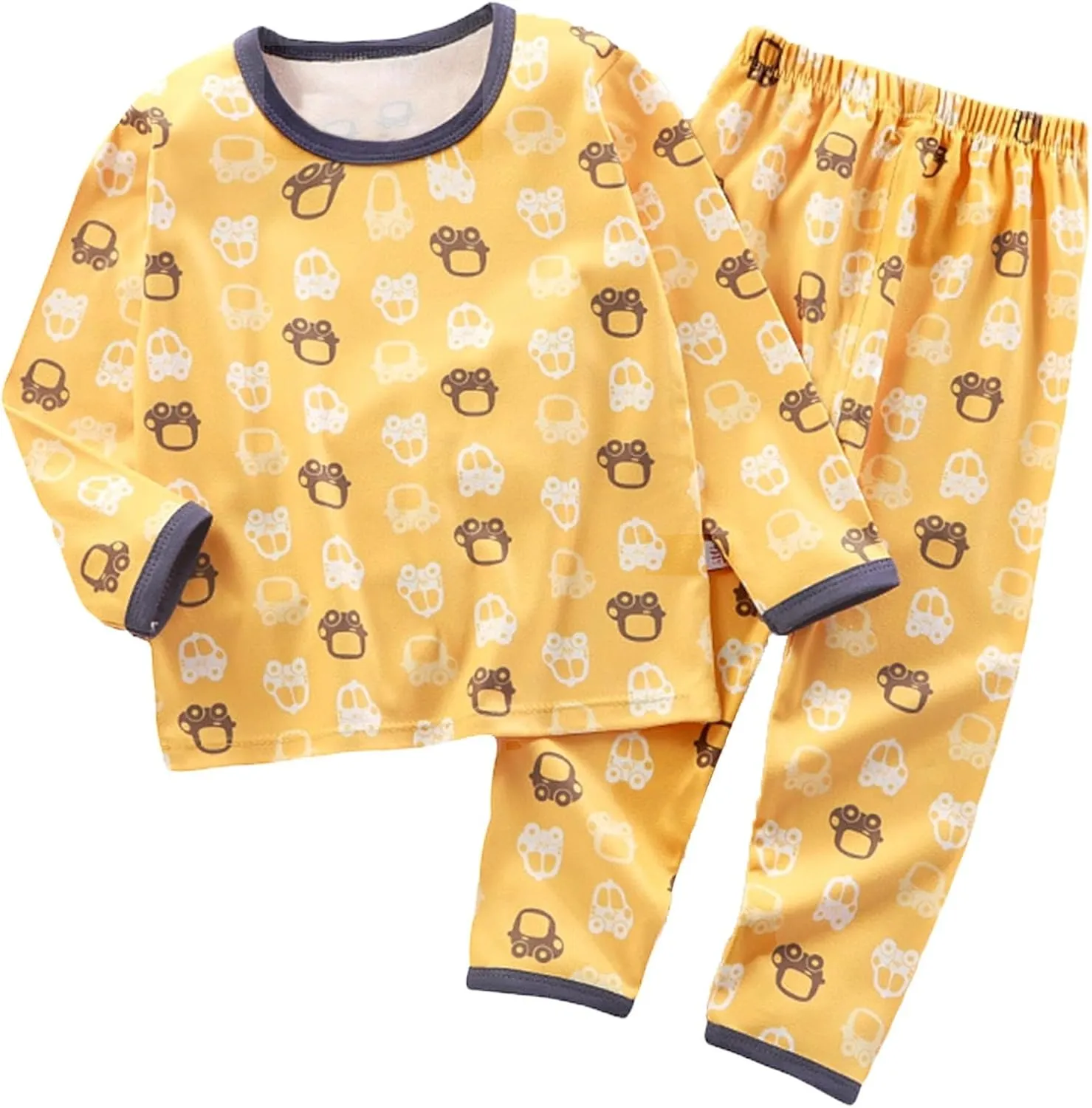Baby Boys Girls 𝐏ajamas Long Sleeve Snu𝐠 Fit Cotton 𝐏a𝐣ama Set Kids Toddler Cute 𝐏js Sl𝐞epwear Cartoon Loung𝐞wear