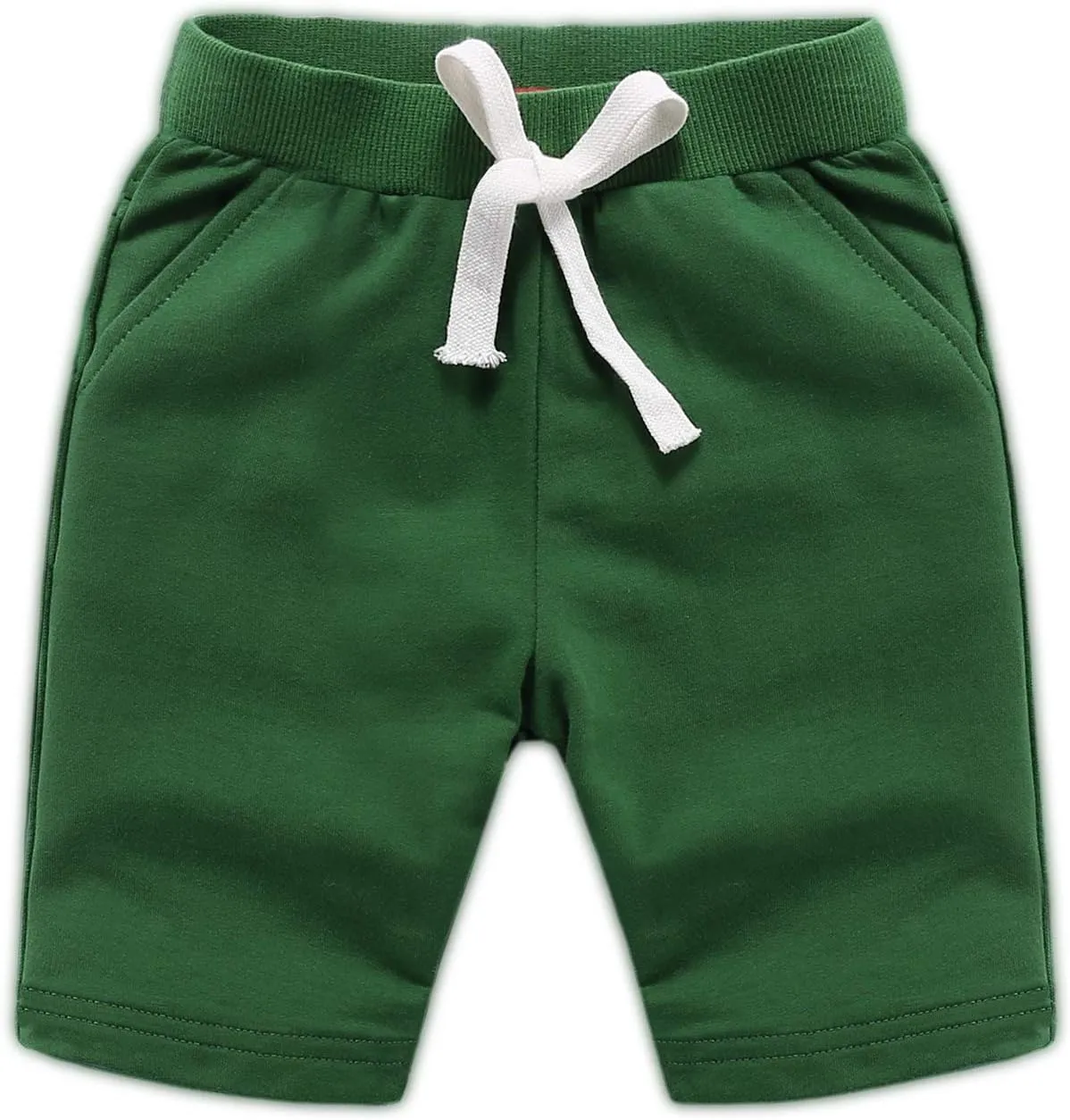 Boys Girls Summer 2 Pack Knit Sports Shorts,Toddler Baby Casual Pull-On Soft Shorts