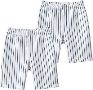 Boys Girls Summer 2 Pack Knit Sports Shorts,Toddler Baby Casual Pull-On Soft Shorts
