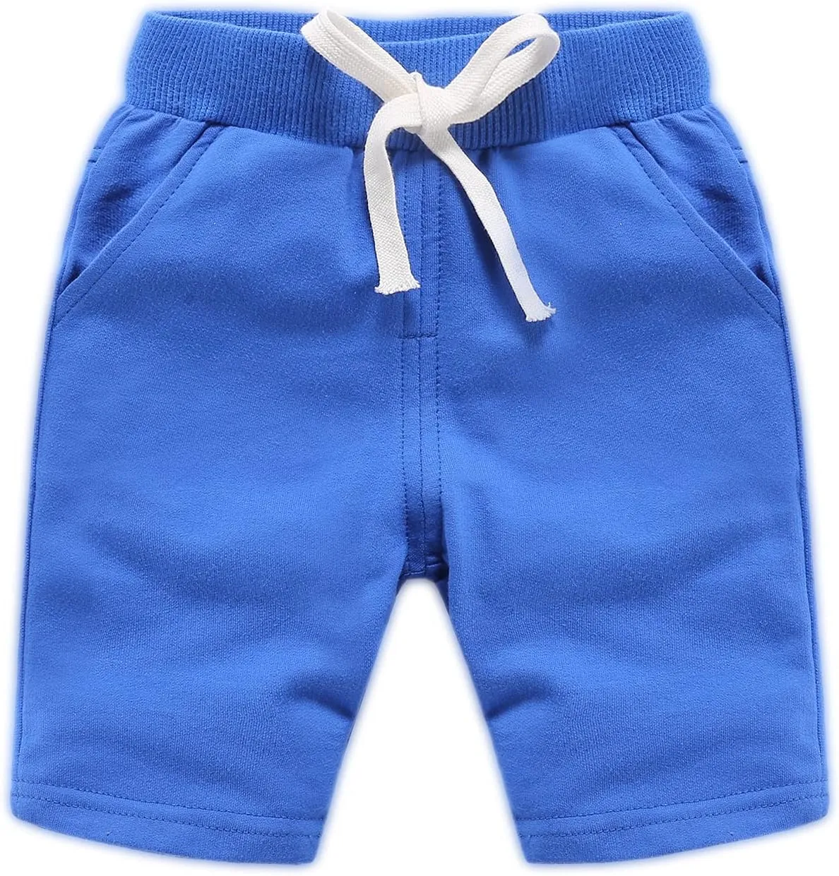 Boys Girls Summer 2 Pack Knit Sports Shorts,Toddler Baby Casual Pull-On Soft Shorts