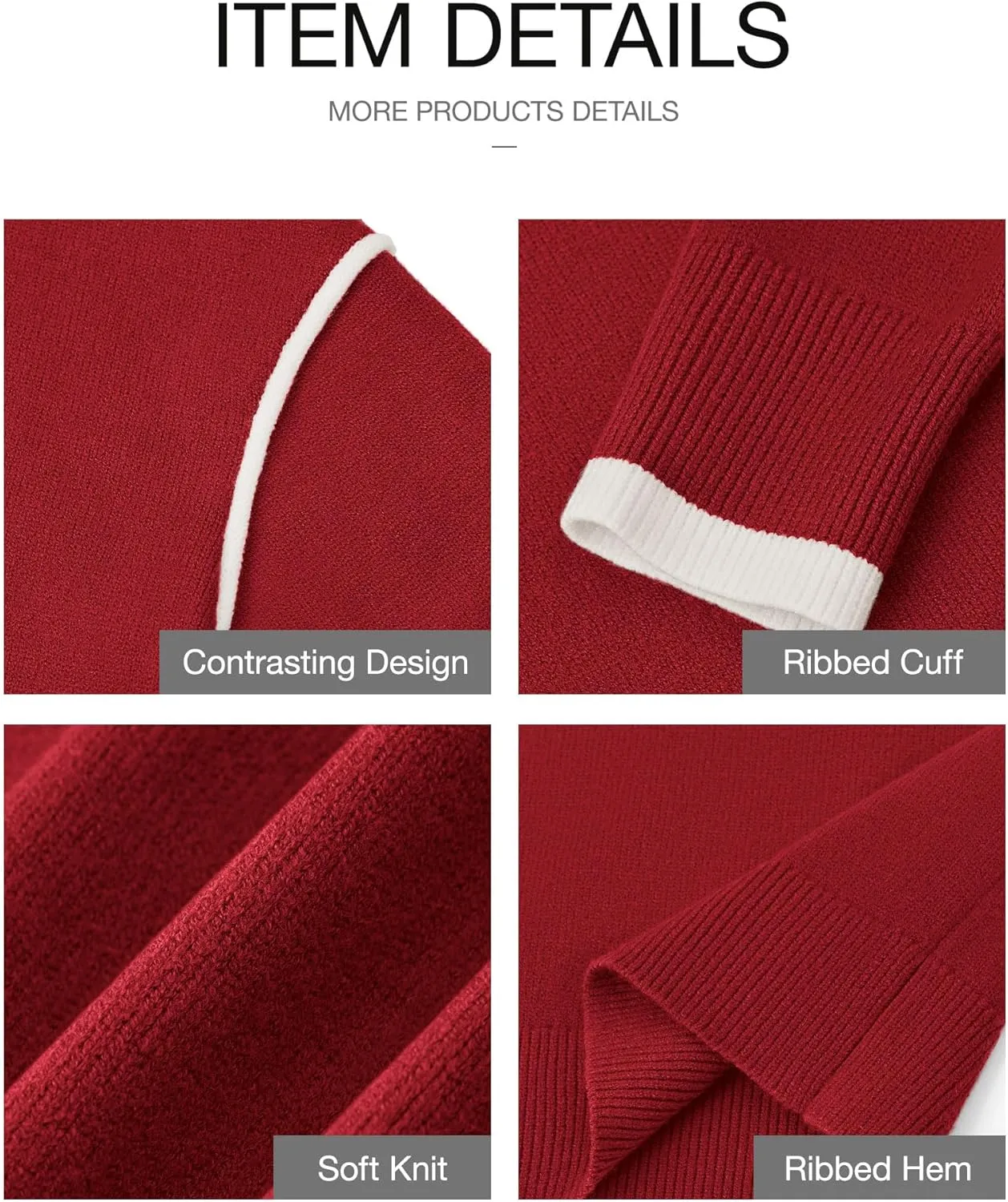 BTFBM Fall Sweaters for Women 2025 Trendy Casual Crew Neck Long Sleeve Loose Ribbed Knit Sweater Pullover Jumper Tops