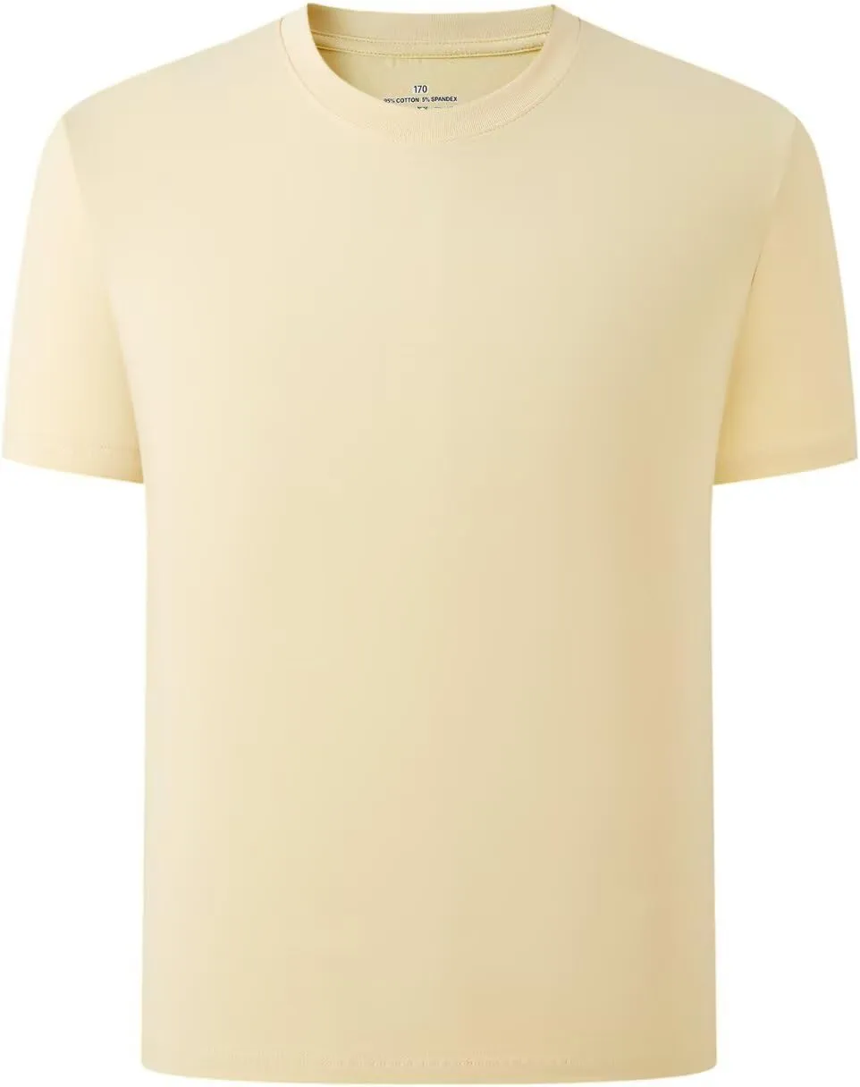 Cadidi Dinos Boys Short Sleeve Shirts Kids Crewneck Solid Basic Tees Casual Tops