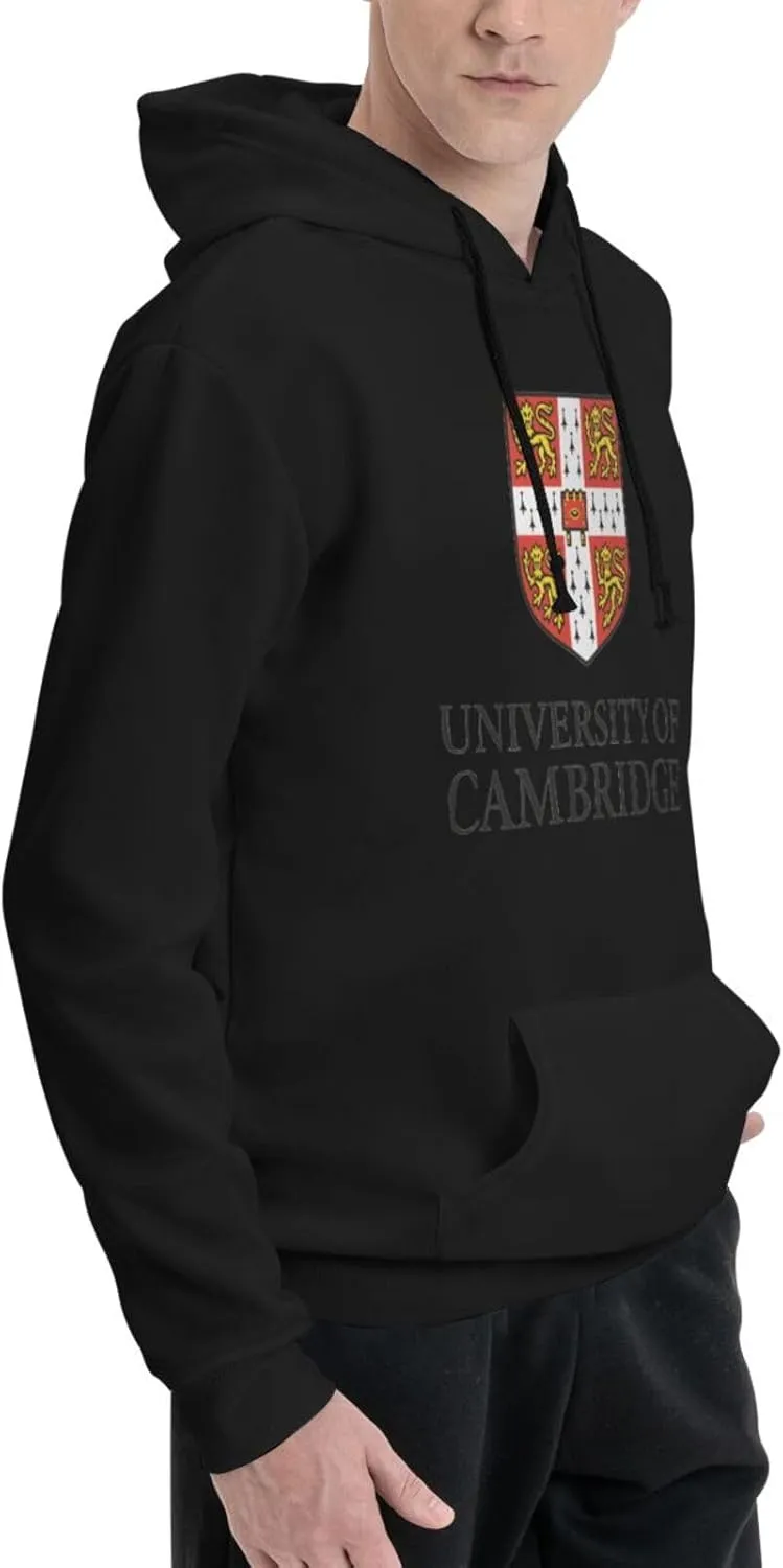 Cambridge University Logo Couple'S Fleece Hoodies Long Sleeve Adult Sweatshirts Unisex