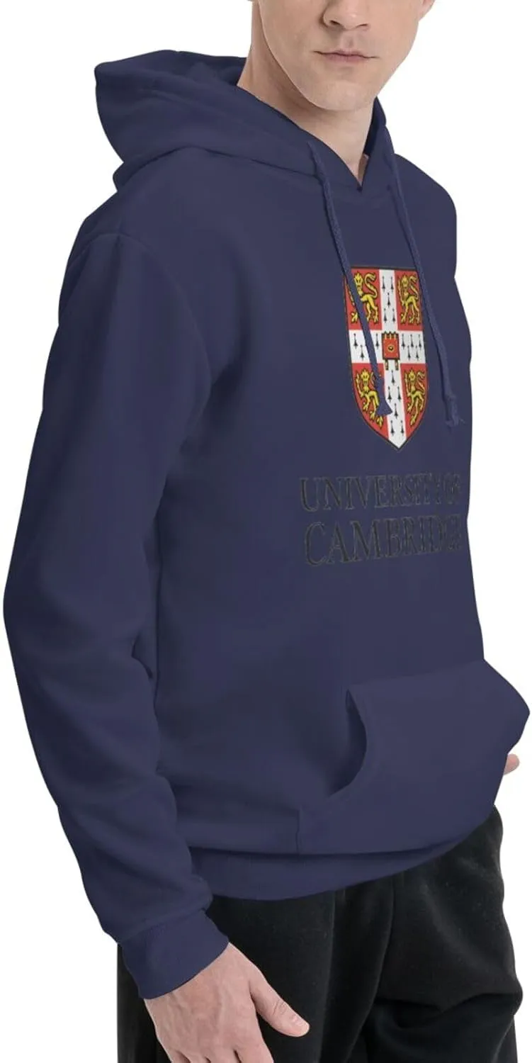 Cambridge University Logo Couple'S Fleece Hoodies Long Sleeve Adult Sweatshirts Unisex