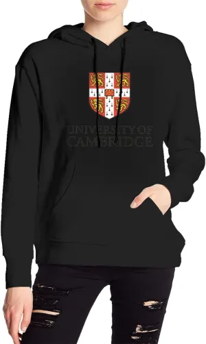 Cambridge University Logo Couple'S Fleece Hoodies Long Sleeve Adult Sweatshirts Unisex