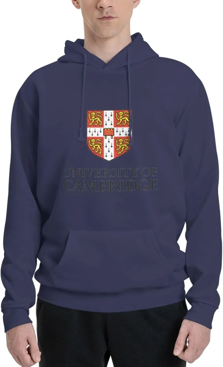 Cambridge University Logo Couple'S Fleece Hoodies Long Sleeve Adult Sweatshirts Unisex