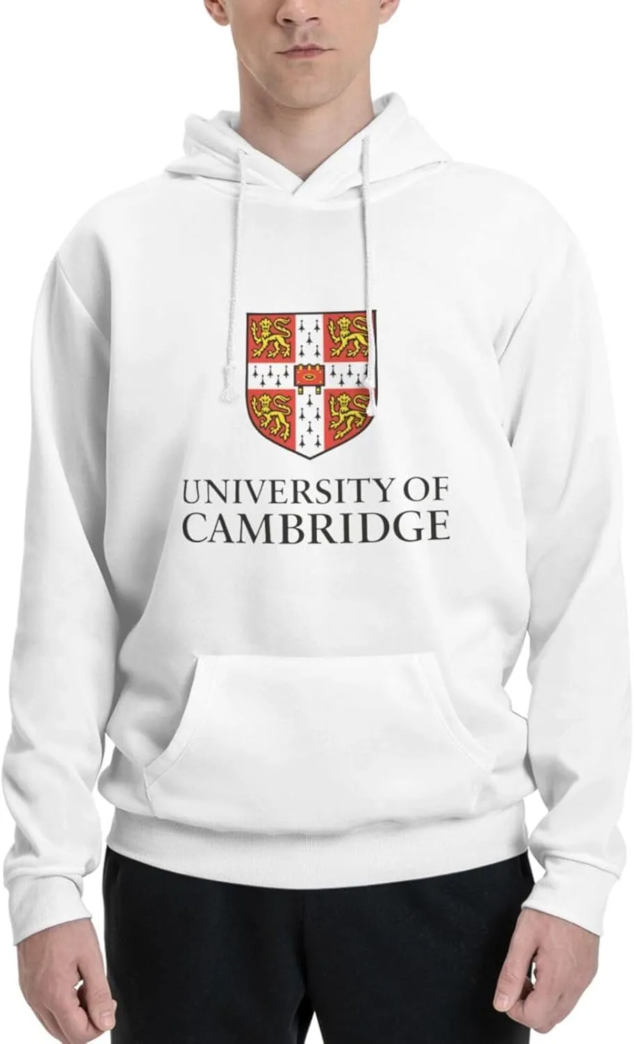 Cambridge University Logo Couple'S Fleece Hoodies Long Sleeve Adult Sweatshirts Unisex