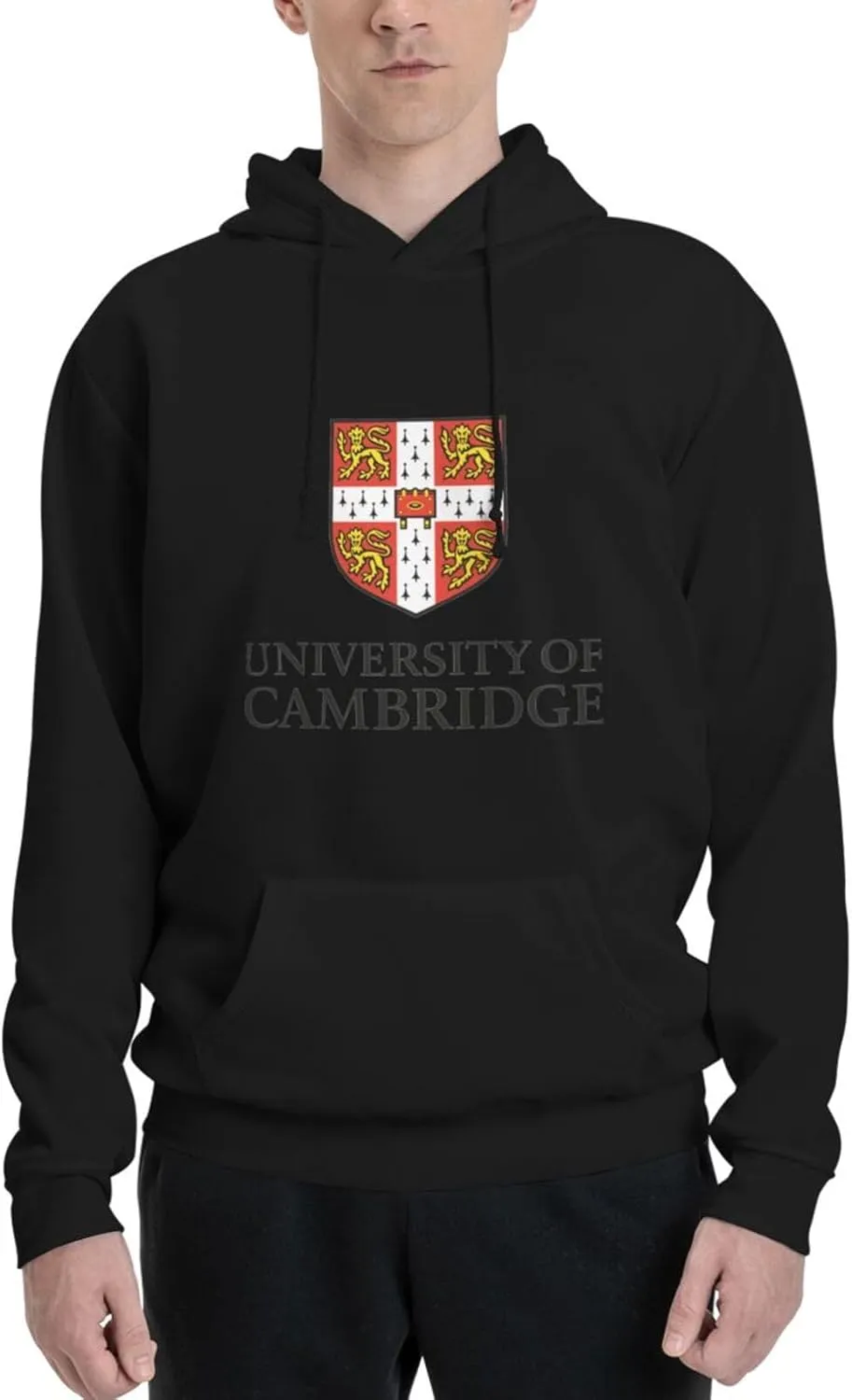 Cambridge University Logo Couple'S Fleece Hoodies Long Sleeve Adult Sweatshirts Unisex