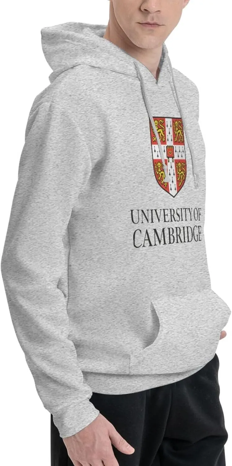 Cambridge University Logo Couple'S Fleece Hoodies Long Sleeve Adult Sweatshirts Unisex