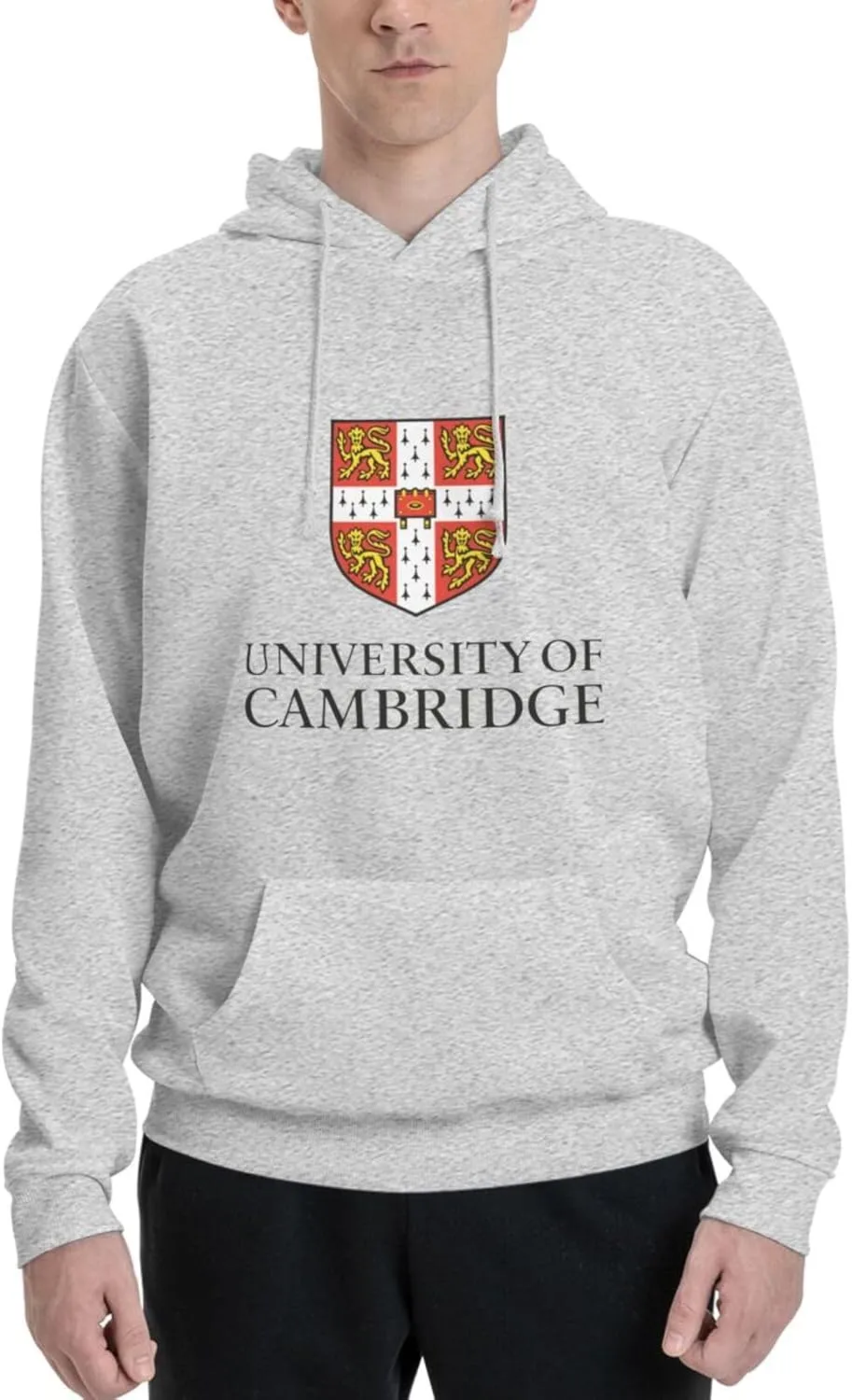 Cambridge University Logo Couple'S Fleece Hoodies Long Sleeve Adult Sweatshirts Unisex