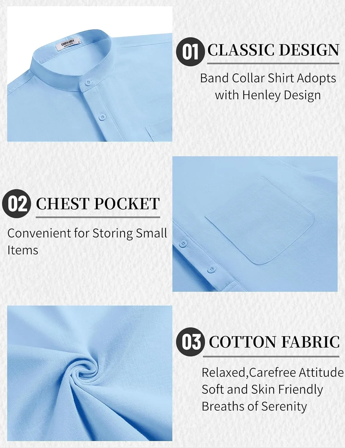 COOFANDY Men's 2 Pieces Cotton Linen Set Casual Short Sleeve Henley Shirts Beach Yoga Pants Summer Outfits