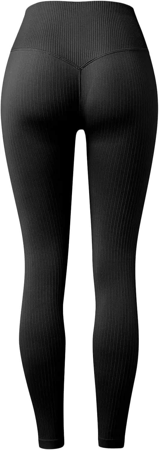 Full Length Women's Leggings Women's Peach Tight Fitness Yoga Yoga Pants Soft High Waist Thermal Velvet Winter Warm