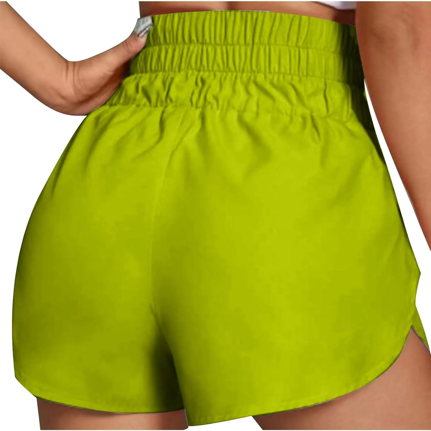 Gym Shorts for Women Tummy Control Workout Shorts High Waisted Running Shorts Elastic Summer Shorts Athletic Shorts