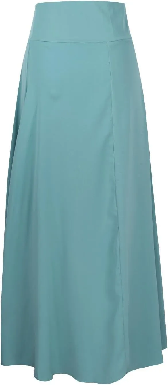 High Waist Wrap Skirt for Women Flowy Skirts Trendy Summer Ruffle High Low Maxi Skirt with Slit Boho Beach Skirts