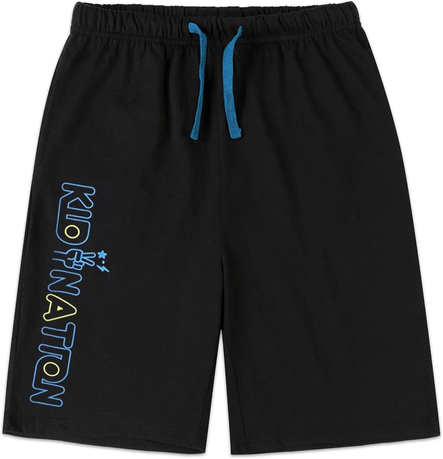 Kids Unisex 100% Cotton Casual Pull On Shorts for Boys and Girls 4-12 Years