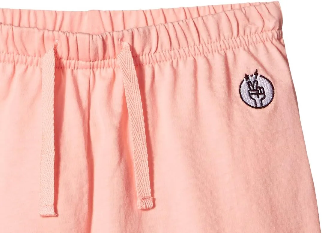 Kids Unisex 100% Cotton Casual Pull On Shorts for Boys and Girls 4-12 Years