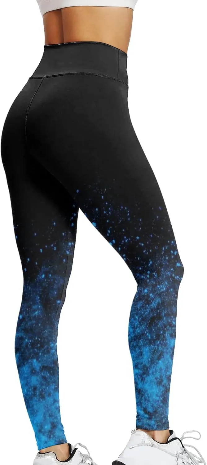 LCMTWX Leggings with Pockets for Women Casual Printed Long Christmas Pants Boot Pants Leggings with Pockets