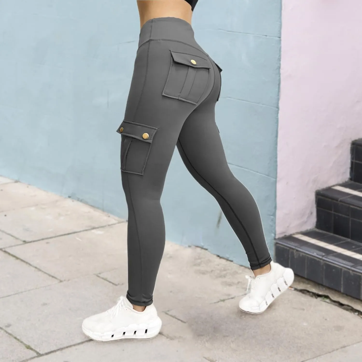 LCMTWX Light Leggings Women Running Workout Fitness Yoga Out Women Pants Yoga Pants Leggings for Women Tummy Control Soft