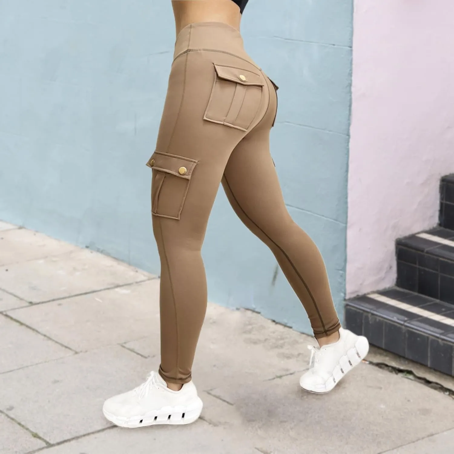 LCMTWX Light Leggings Women Running Workout Fitness Yoga Out Women Pants Yoga Pants Leggings for Women Tummy Control Soft