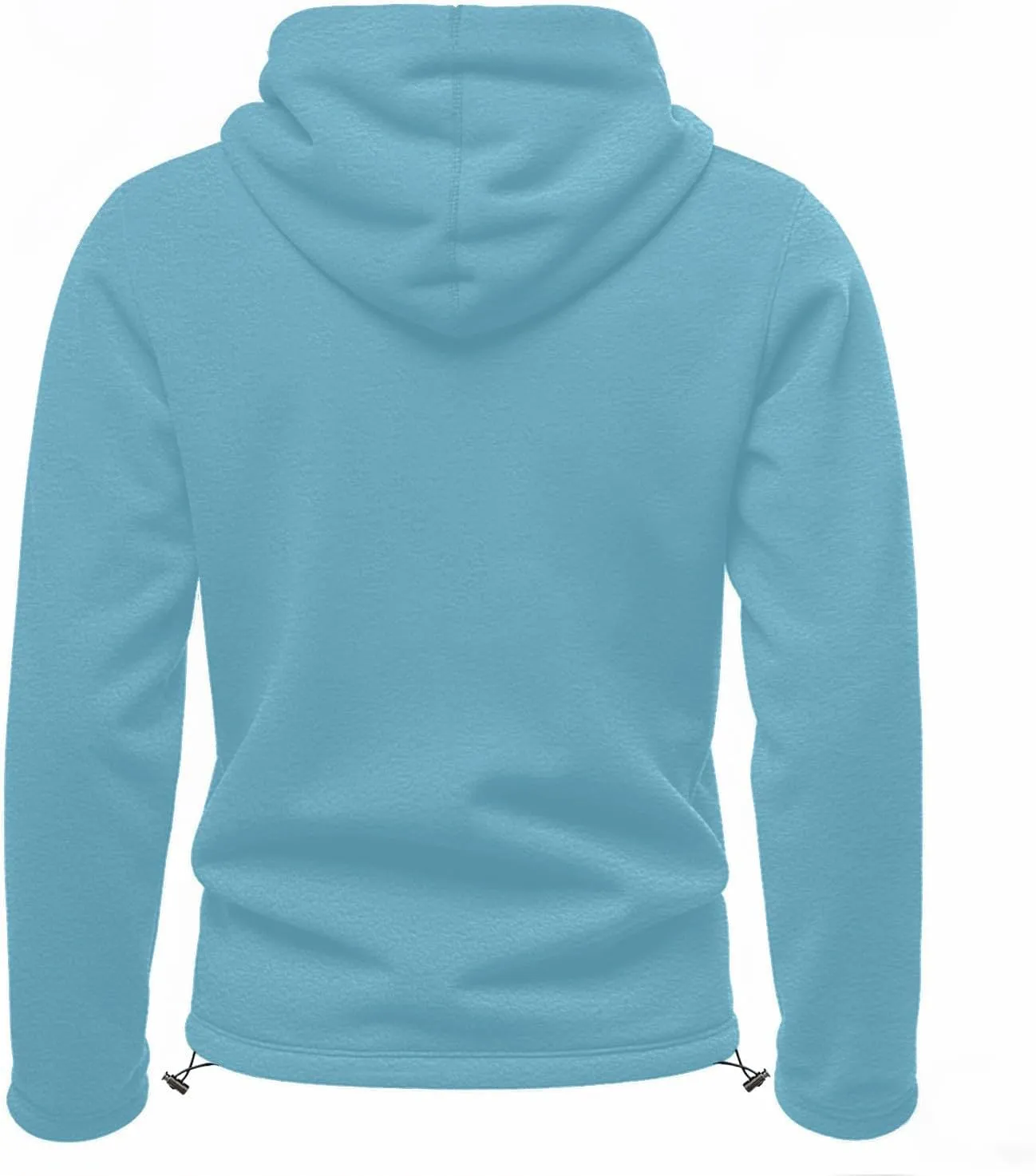 Mens Hooded Sweatshirt Casual Long Sleeve Fleece Hoodies Drawstring Workout Pullover with Pocket