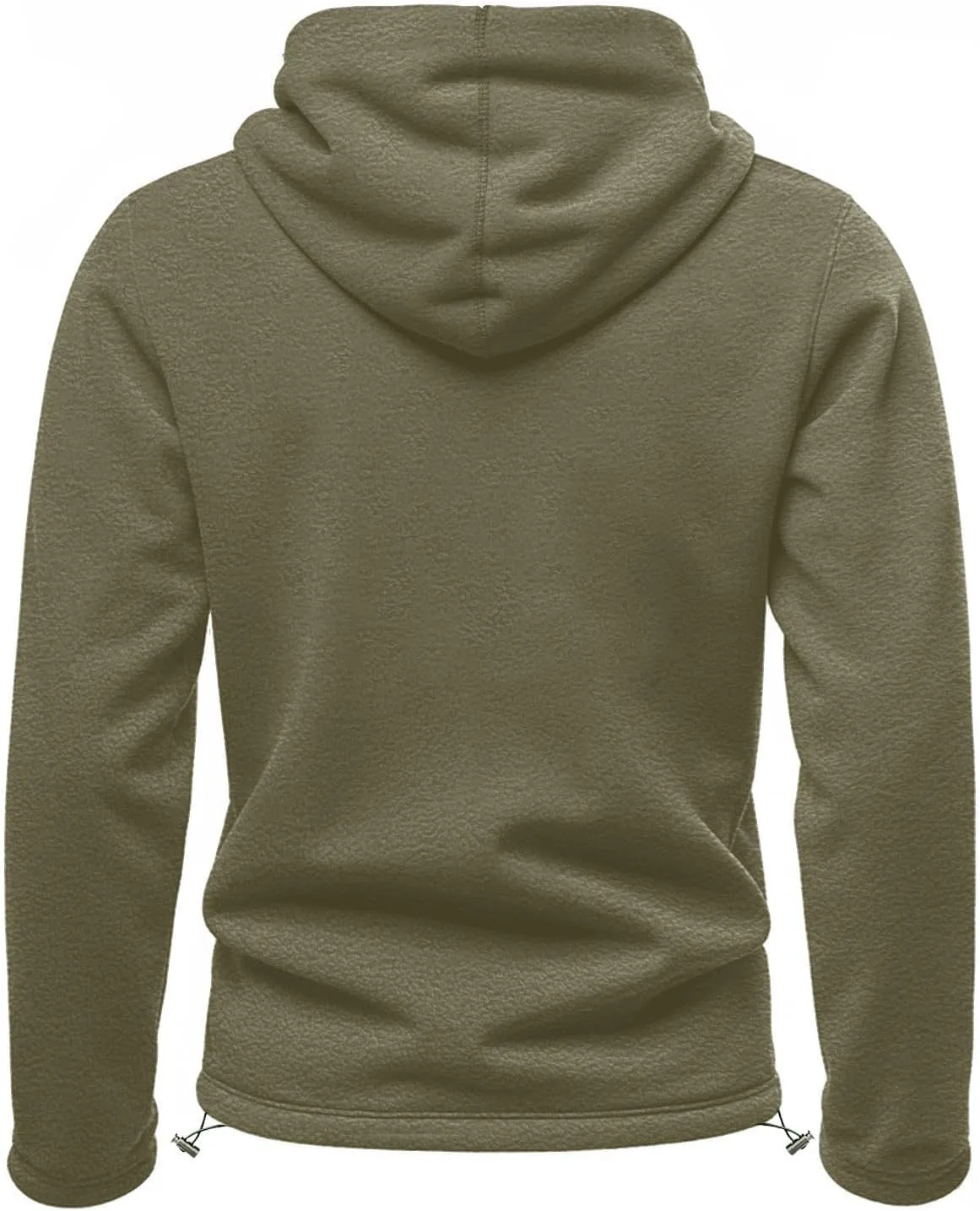 Mens Hooded Sweatshirt Casual Long Sleeve Fleece Hoodies Drawstring Workout Pullover with Pocket