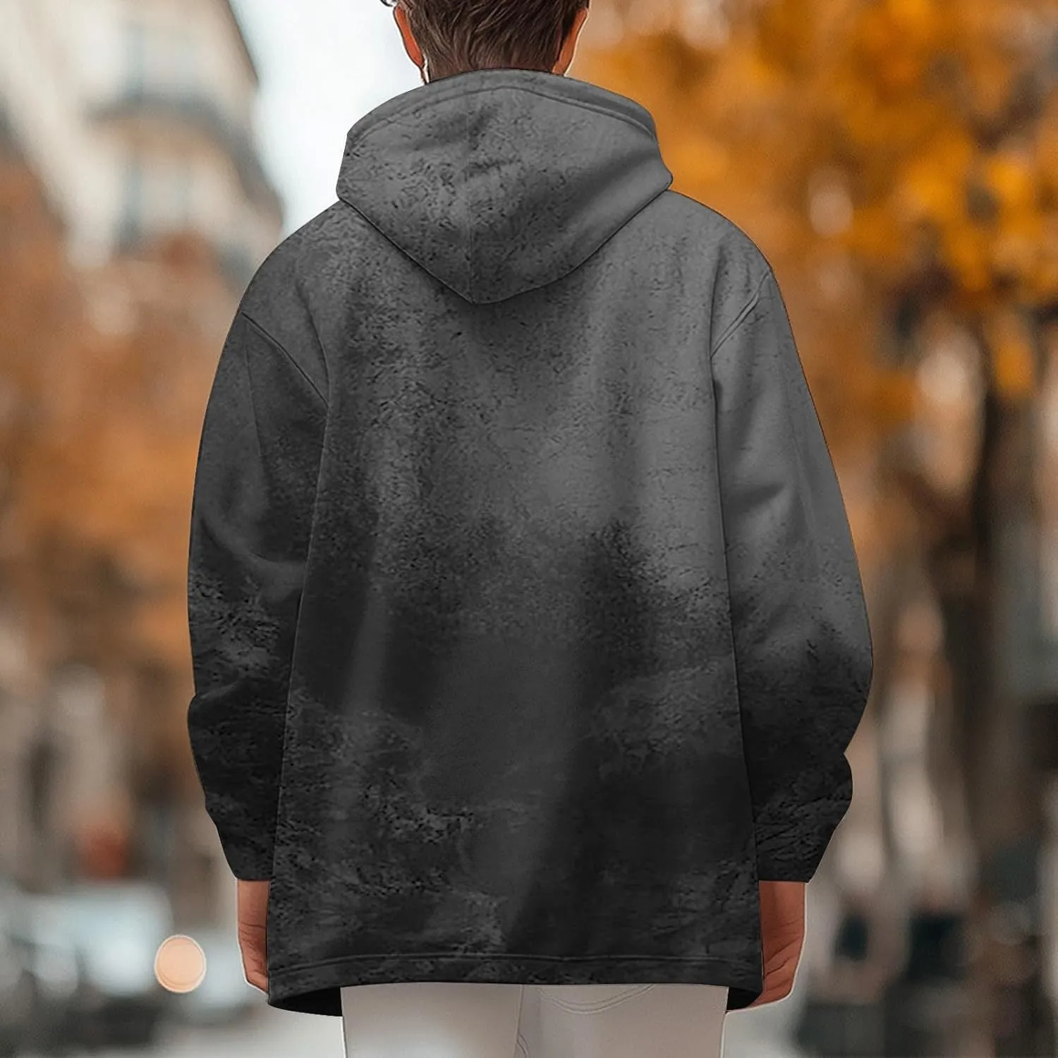 Mens Sherpa Hoodie Full-Zip Heavyweight Fleece Hoodies Warm Winter Thermal Hooded