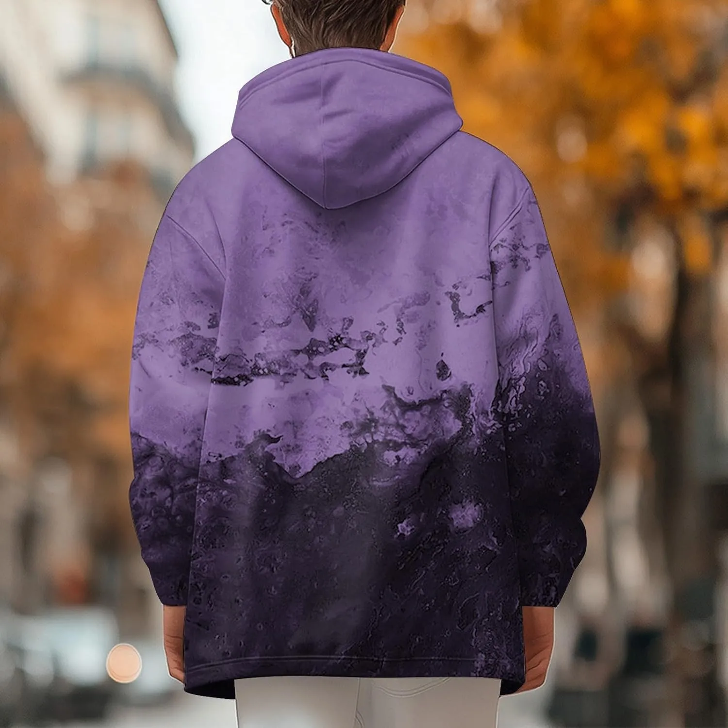Mens Sherpa Hoodie Full-Zip Thermal Thick Sweatshirt Winter Fleece Heavyweight Hoodies