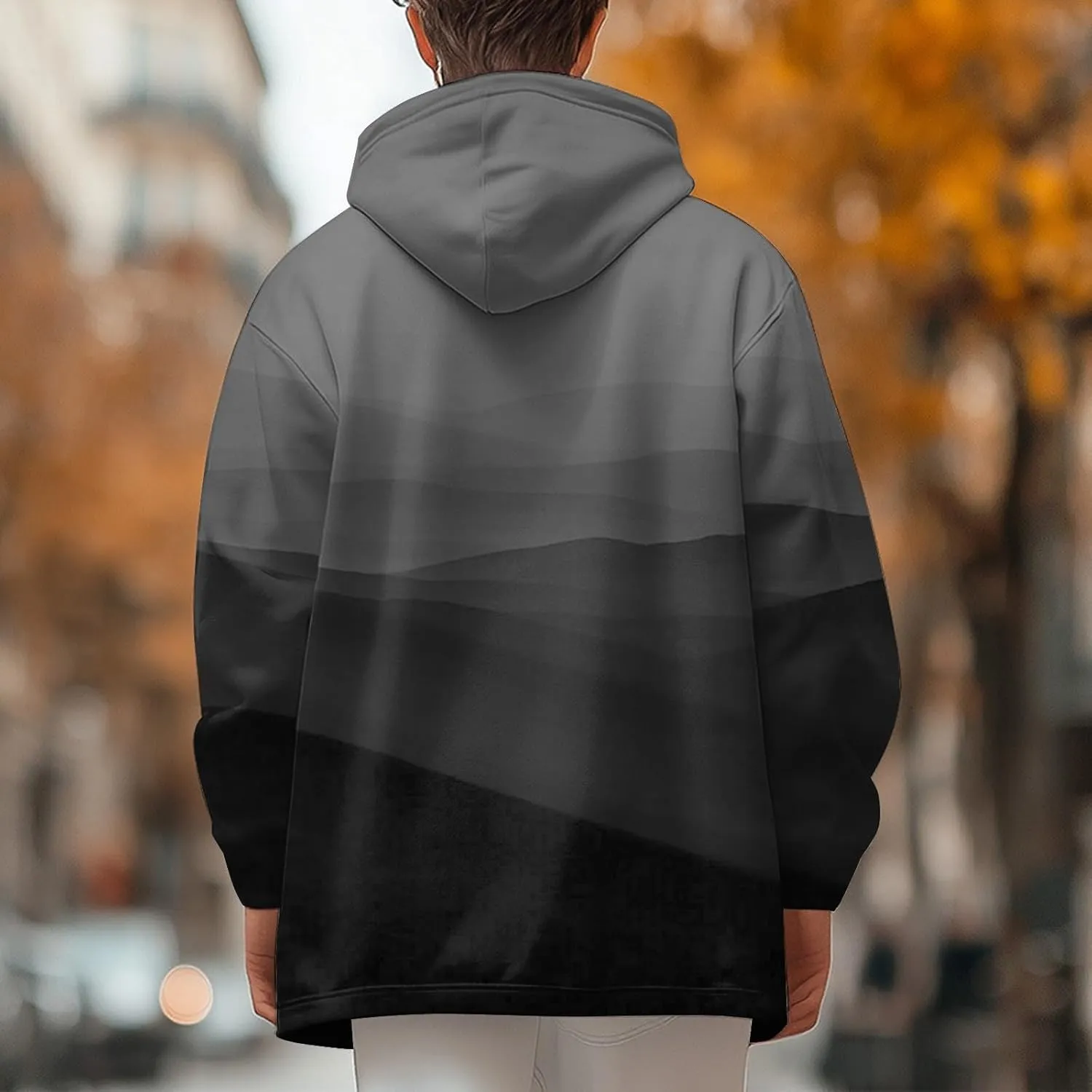 Mens Sherpa Hoodie Zip Up Heavyweight Fleece Hoodies Winter Warm Casual Sweatshirt