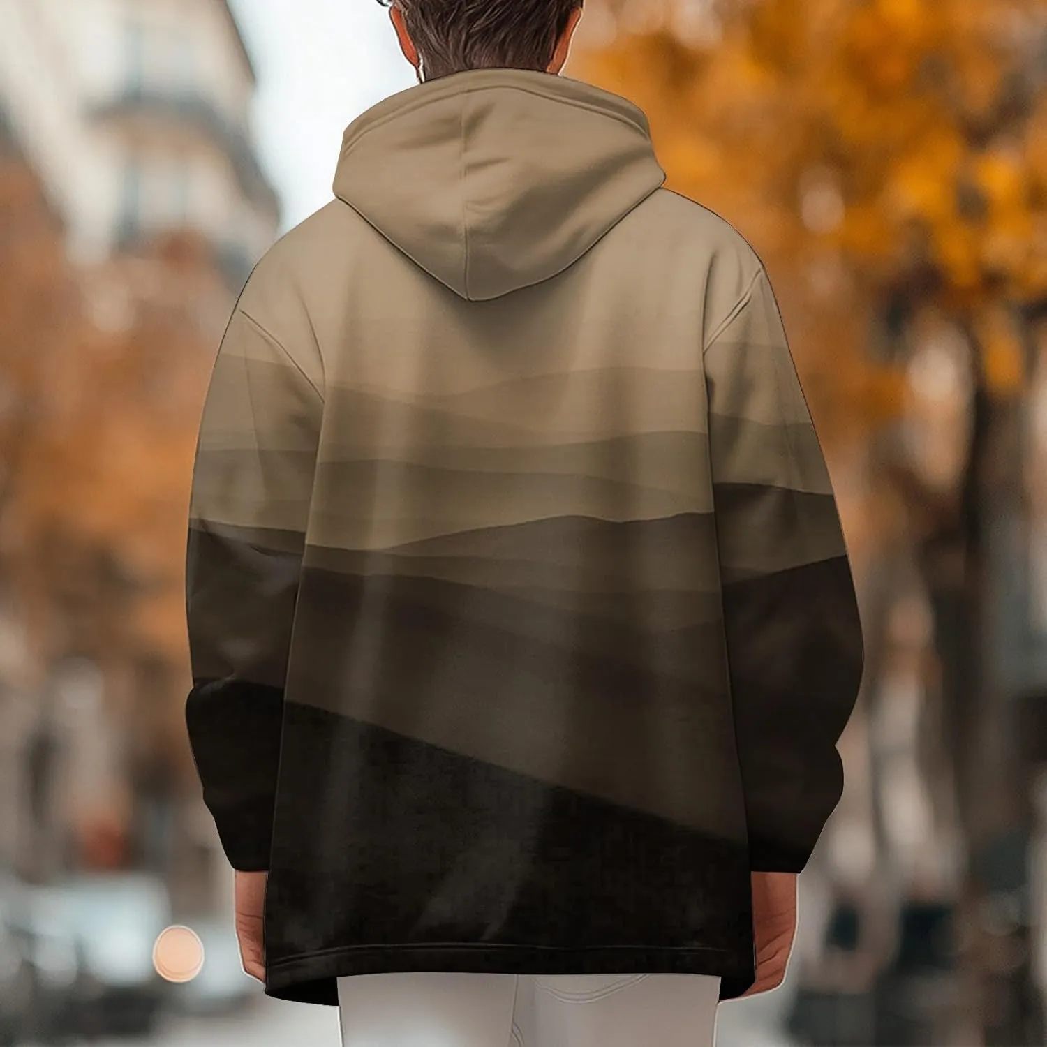 Mens Sherpa Hoodie Zip Up Heavyweight Fleece Hoodies Winter Warm Casual Sweatshirt