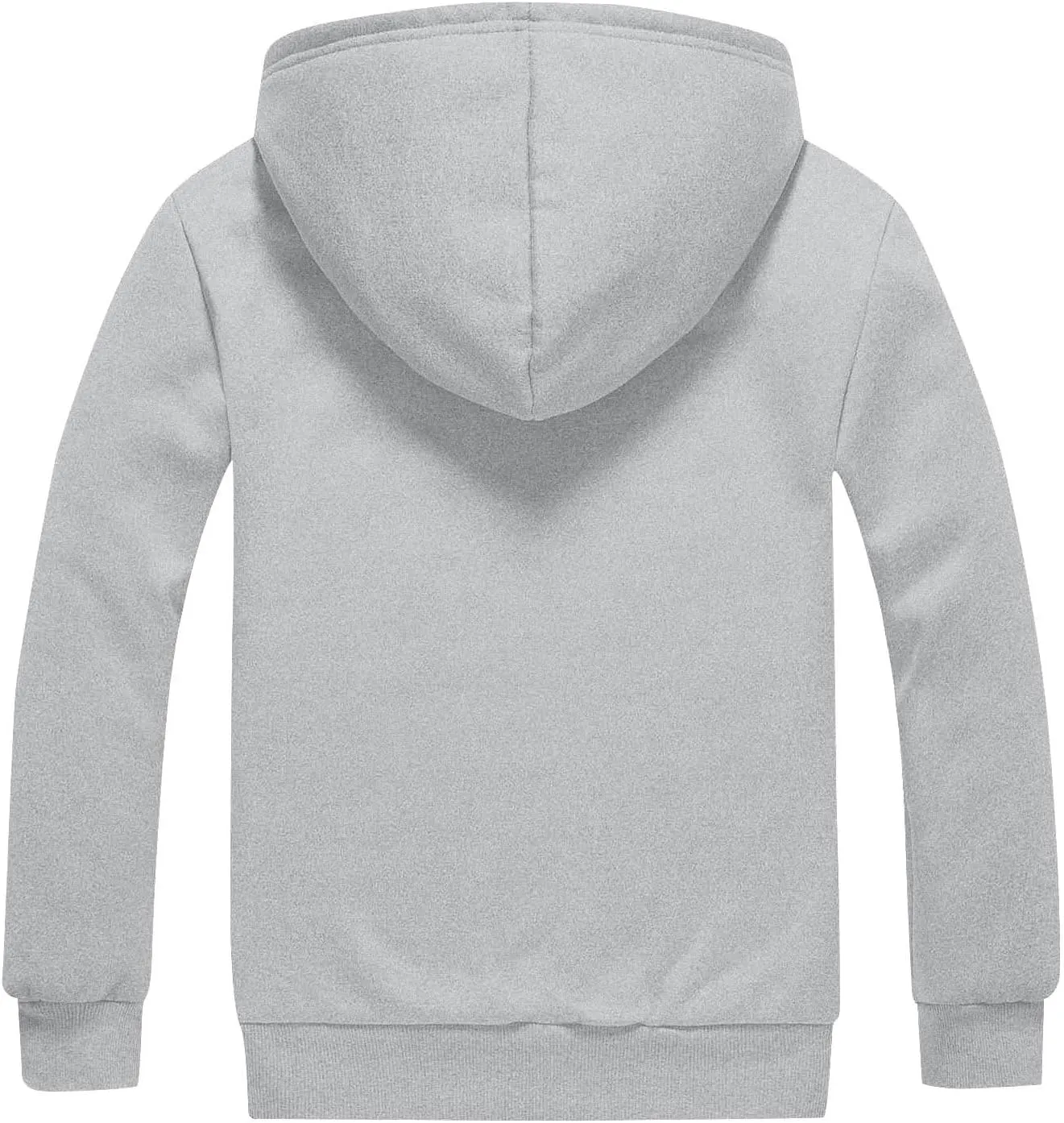Mens Sherpa Lined Hoodie Zip Up Thermal Fleece Hoodies Winter Warm Casual Hooded