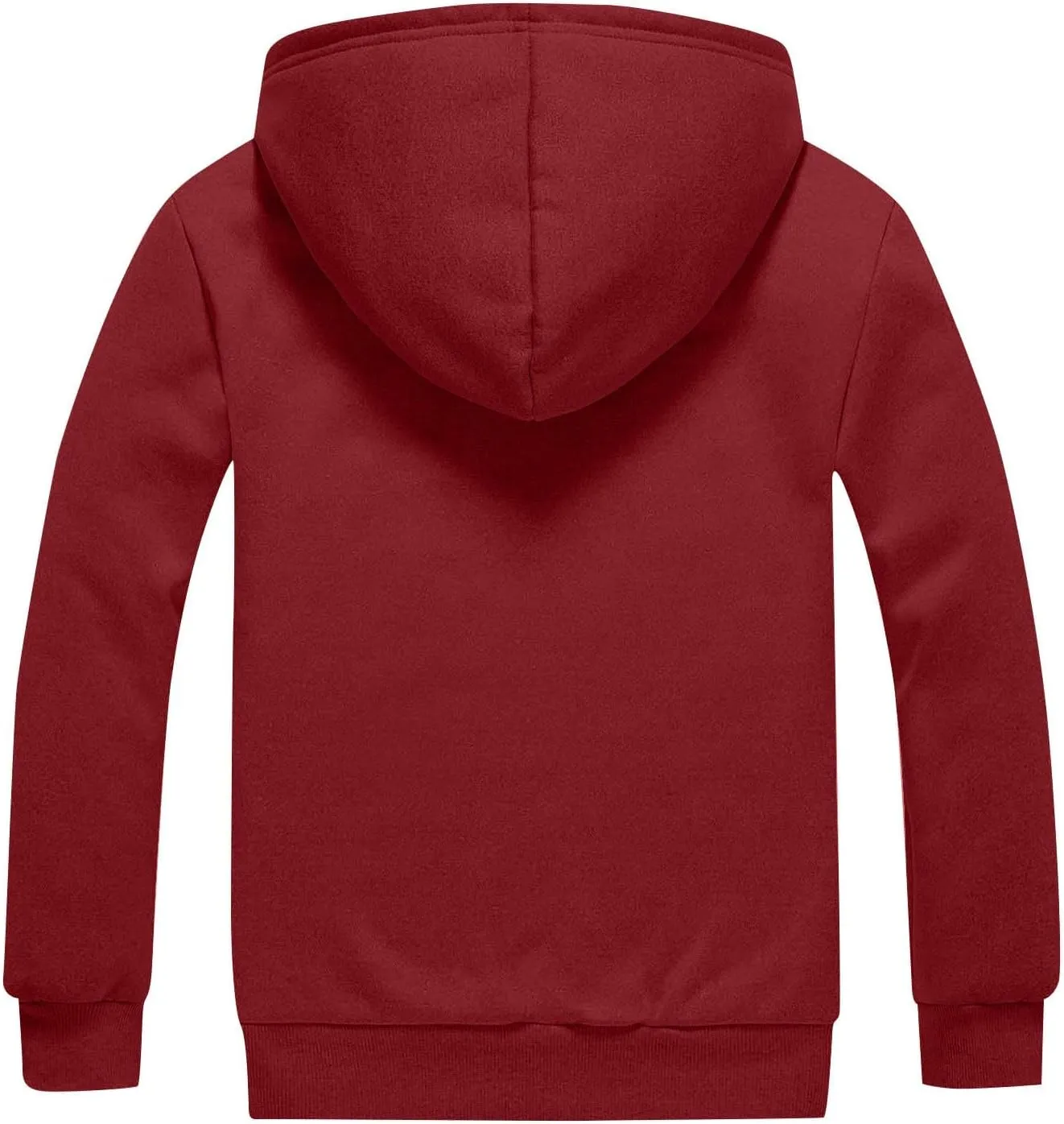 Mens Sherpa Lined Hoodie Zip Up Thermal Fleece Hoodies Winter Warm Casual Hooded