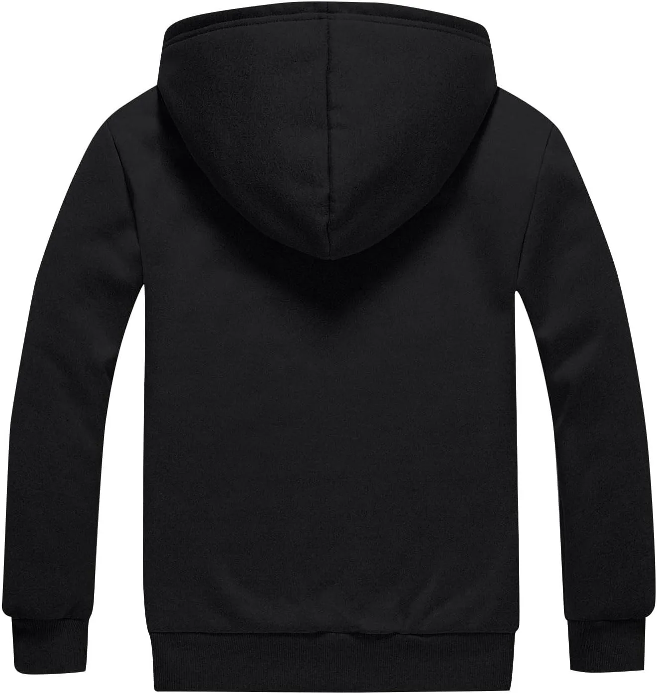 Mens Sherpa Lined Hoodie Zip Up Thermal Fleece Hoodies Winter Warm Casual Hooded