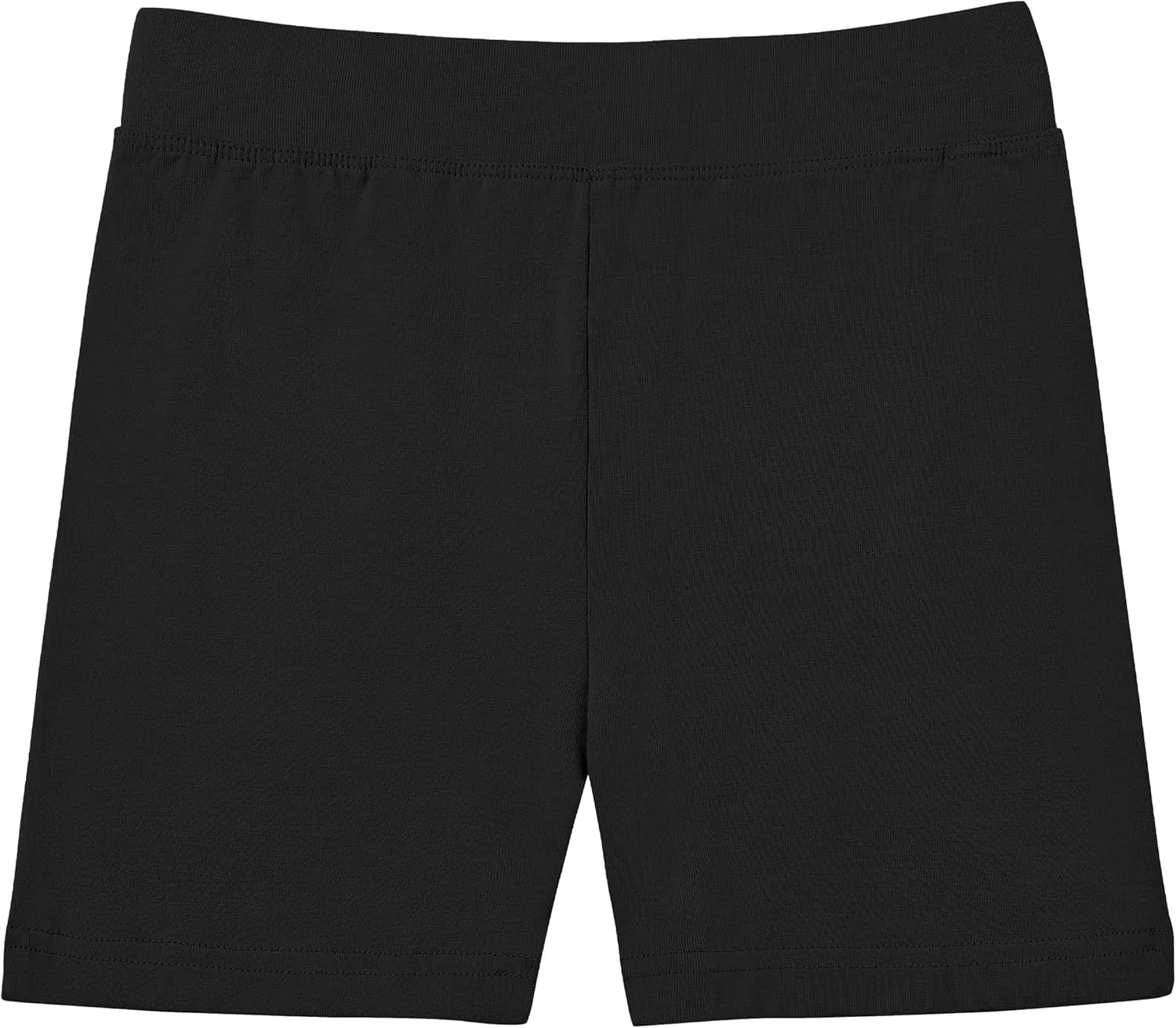 QBK Girls Basic Solid Shorts Dance Gymnastics Under Skirts Shorts Cotton for 2T-13Years Toddler Little Girls Soft Breathable