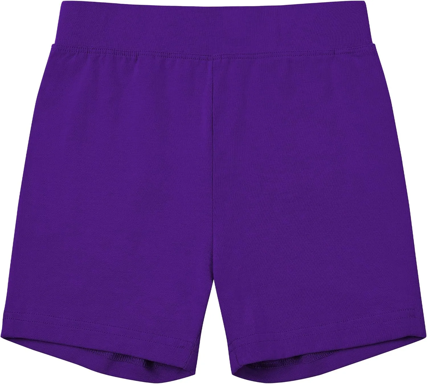 QBK Girls Basic Solid Shorts Dance Gymnastics Under Skirts Shorts Cotton for 2T-13Years Toddler Little Girls Soft Breathable