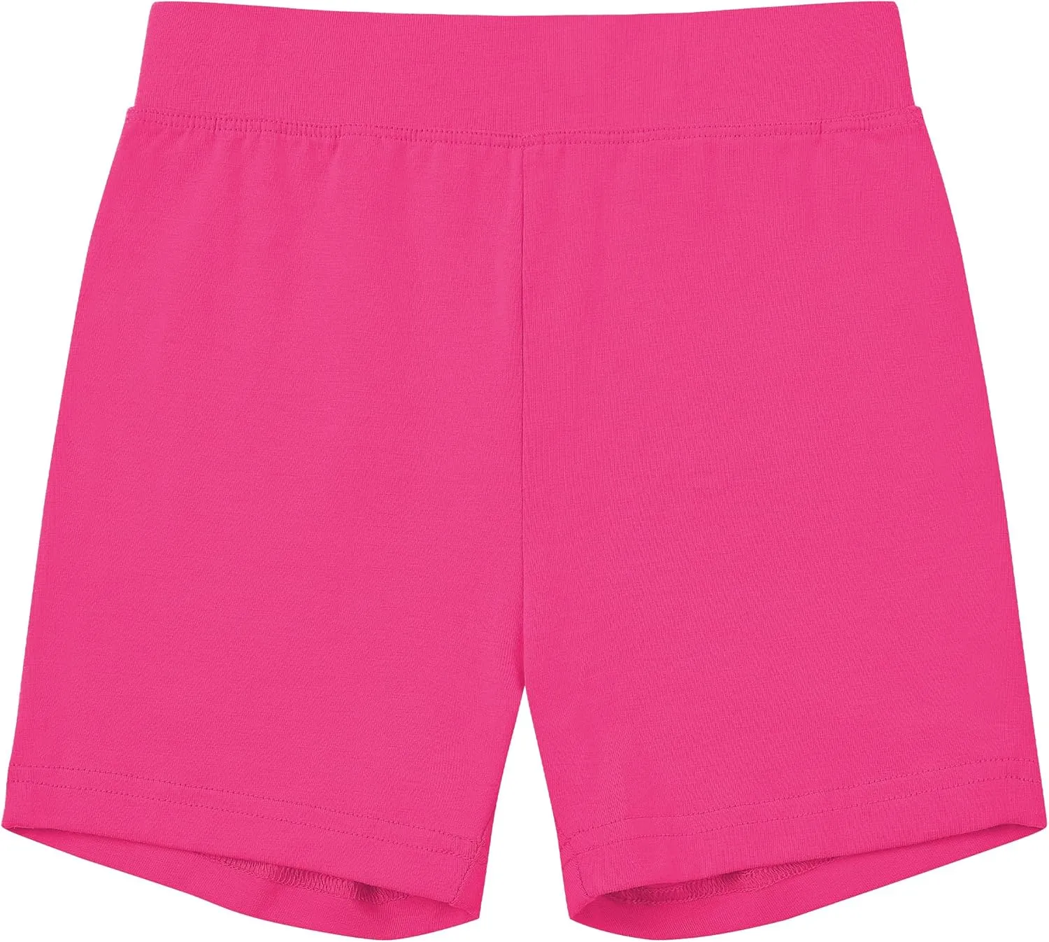 QBK Girls Basic Solid Shorts Dance Gymnastics Under Skirts Shorts Cotton for 2T-13Years Toddler Little Girls Soft Breathable