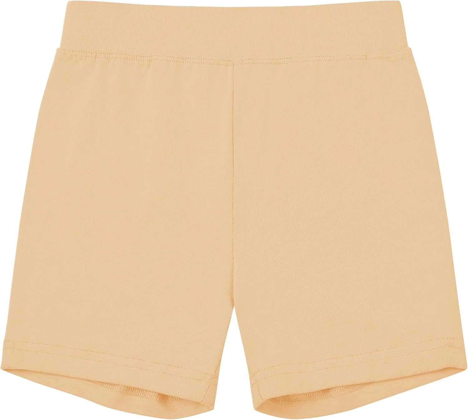 QBK Girls Basic Solid Shorts Dance Gymnastics Under Skirts Shorts Cotton for 2T-13Years Toddler Little Girls Soft Breathable