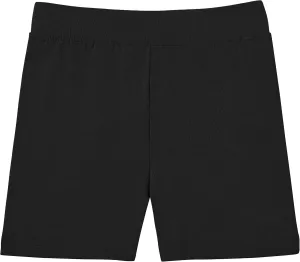 QBK Girls Basic Solid Shorts Dance Gymnastics Under Skirts Shorts Cotton for 2T-13Years Toddler Little Girls Soft Breathable