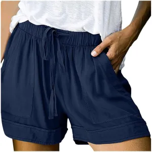 Rvidbe Jean Shorts Womens High Waisted, Sports Shorts for Women Pack, Shorts for Women Casual Summer, Women's Dressy Knee Length Soft Shorts Trendy Breathable Camping Shorts with Pockets
