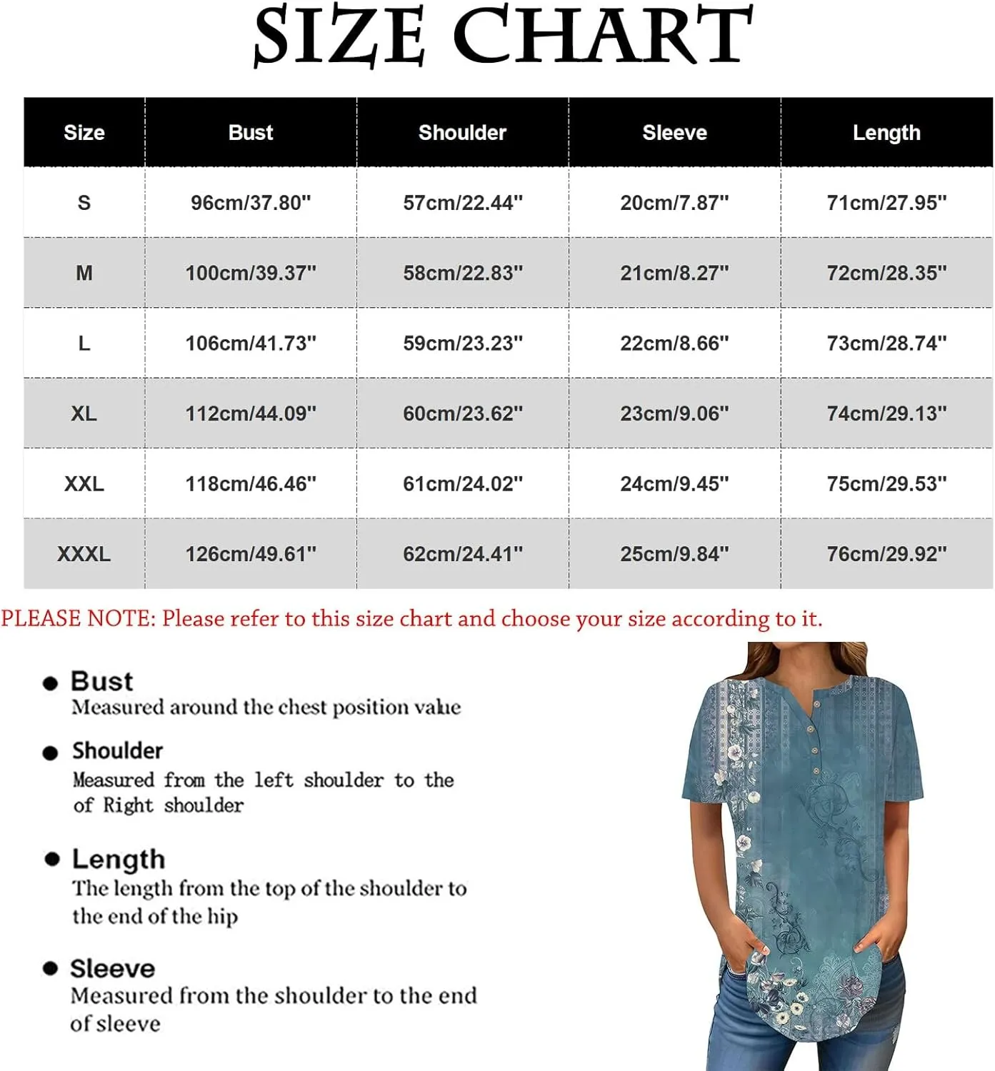 SHAOBGE Summer Tops for Women 2025 Vacation Trendy V Neck Boho Short Sleeve Shirts Casual Loose Comfy Tunics