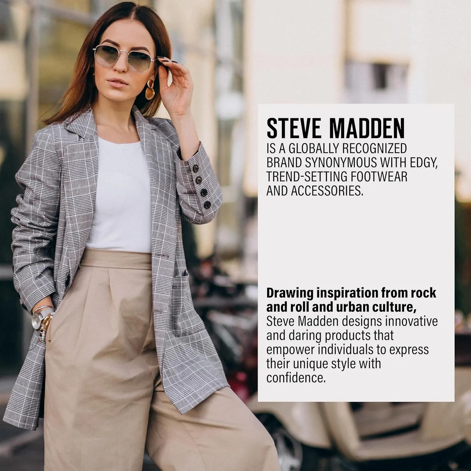Steve Madden Trench Coat for Women – Double-Breasted Long Winter Faux Wool Coat