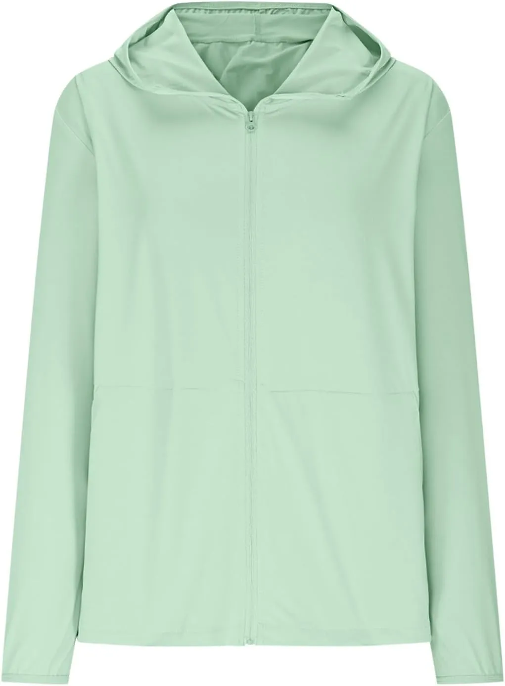 Sun Shirts for Women UPF 50  Casual Hoodies UV Protection Long Sleeve Hiking Shirts Quick Dry Athletic Light Jacket
