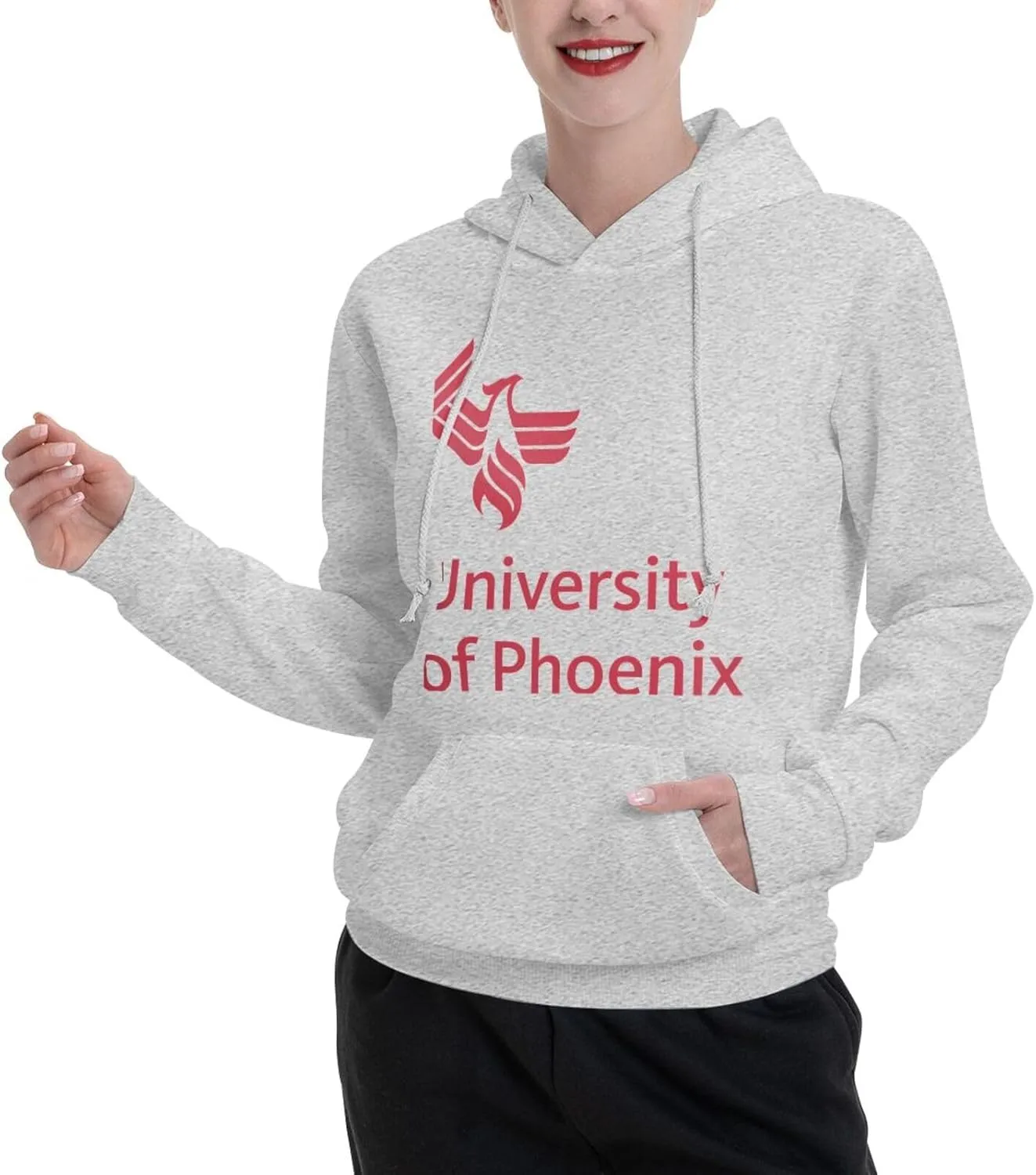 University Of Phoenix Couple'S Fleece Hoodies Long Sleeve Adult Sweatshirts Unisex