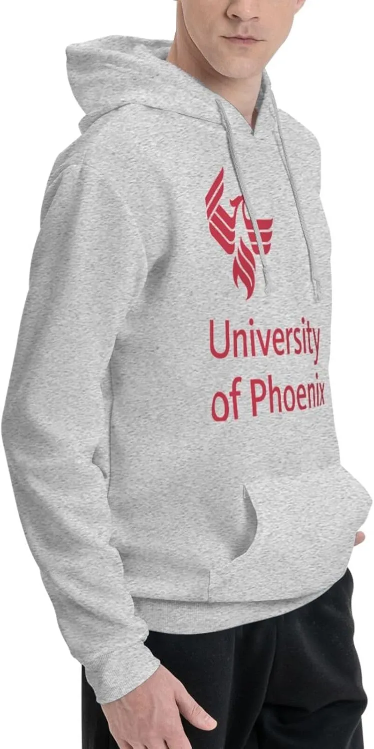 University Of Phoenix Couple'S Fleece Hoodies Long Sleeve Adult Sweatshirts Unisex