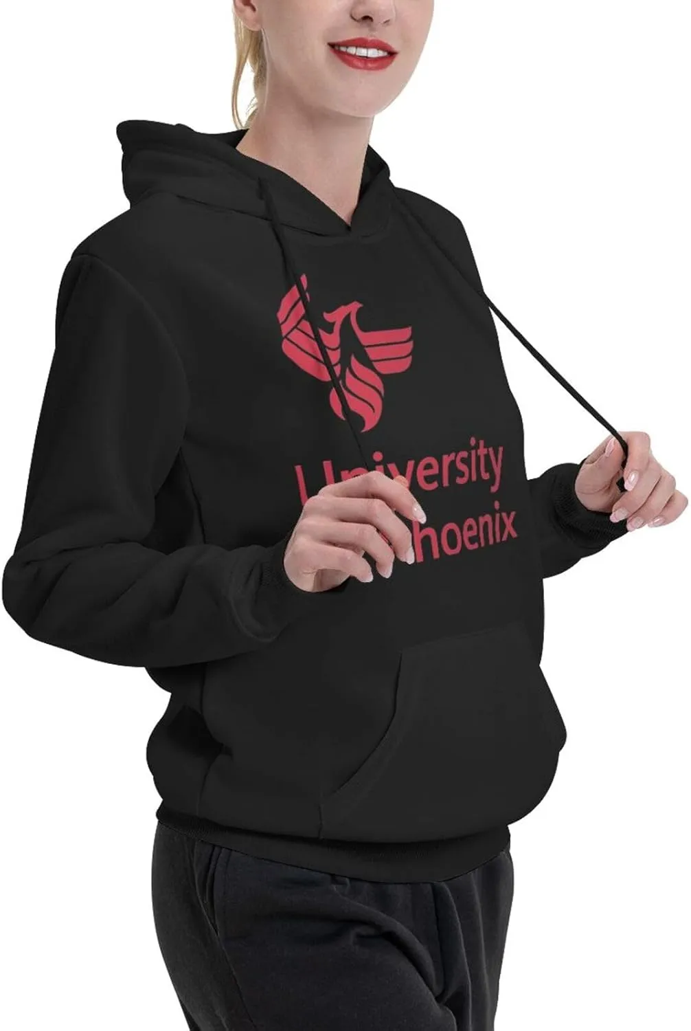 University Of Phoenix Couple'S Fleece Hoodies Long Sleeve Adult Sweatshirts Unisex