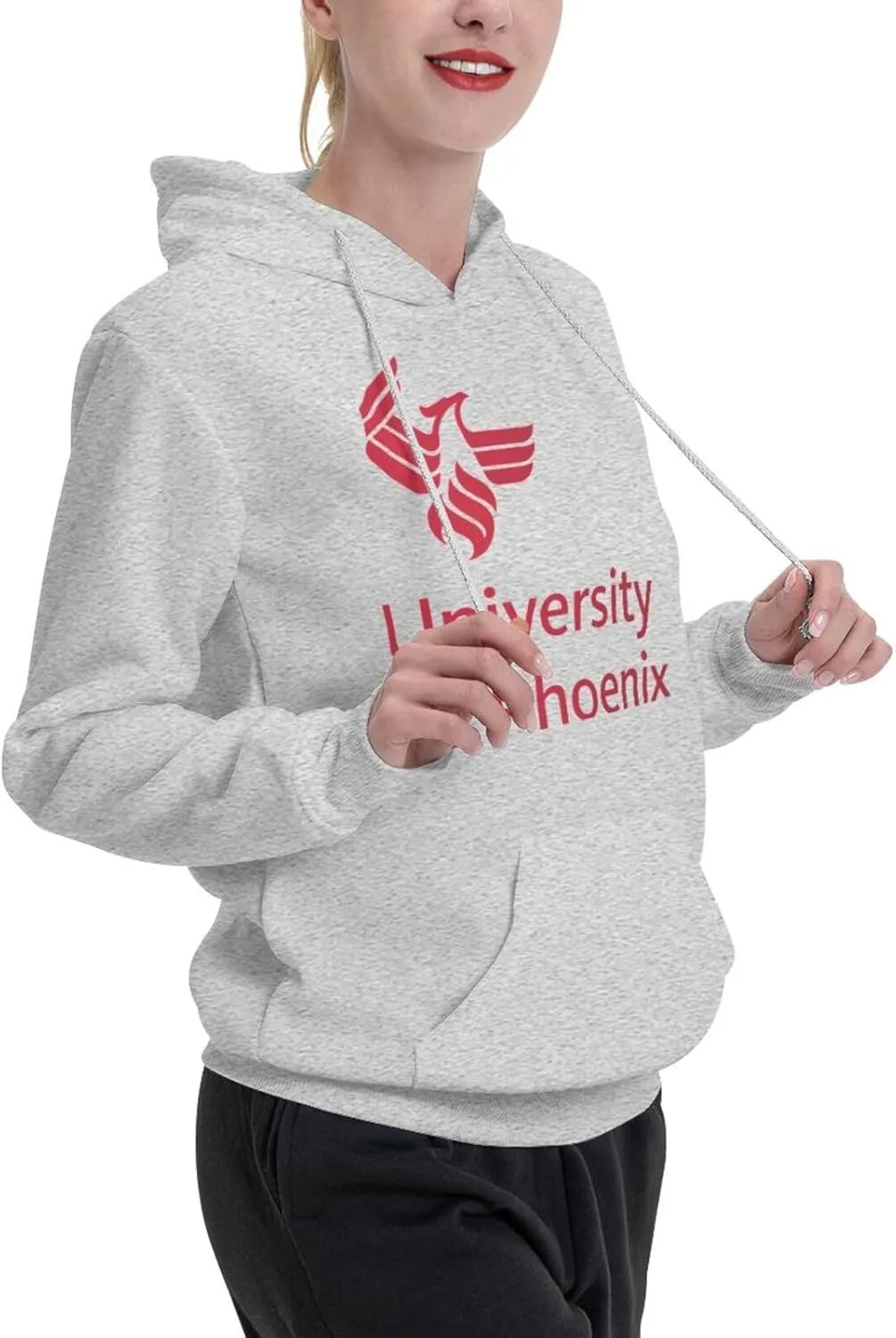 University Of Phoenix Couple'S Fleece Hoodies Long Sleeve Adult Sweatshirts Unisex