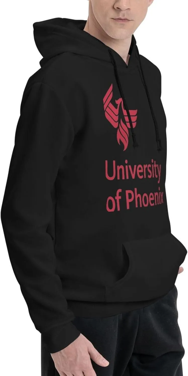 University Of Phoenix Couple'S Fleece Hoodies Long Sleeve Adult Sweatshirts Unisex