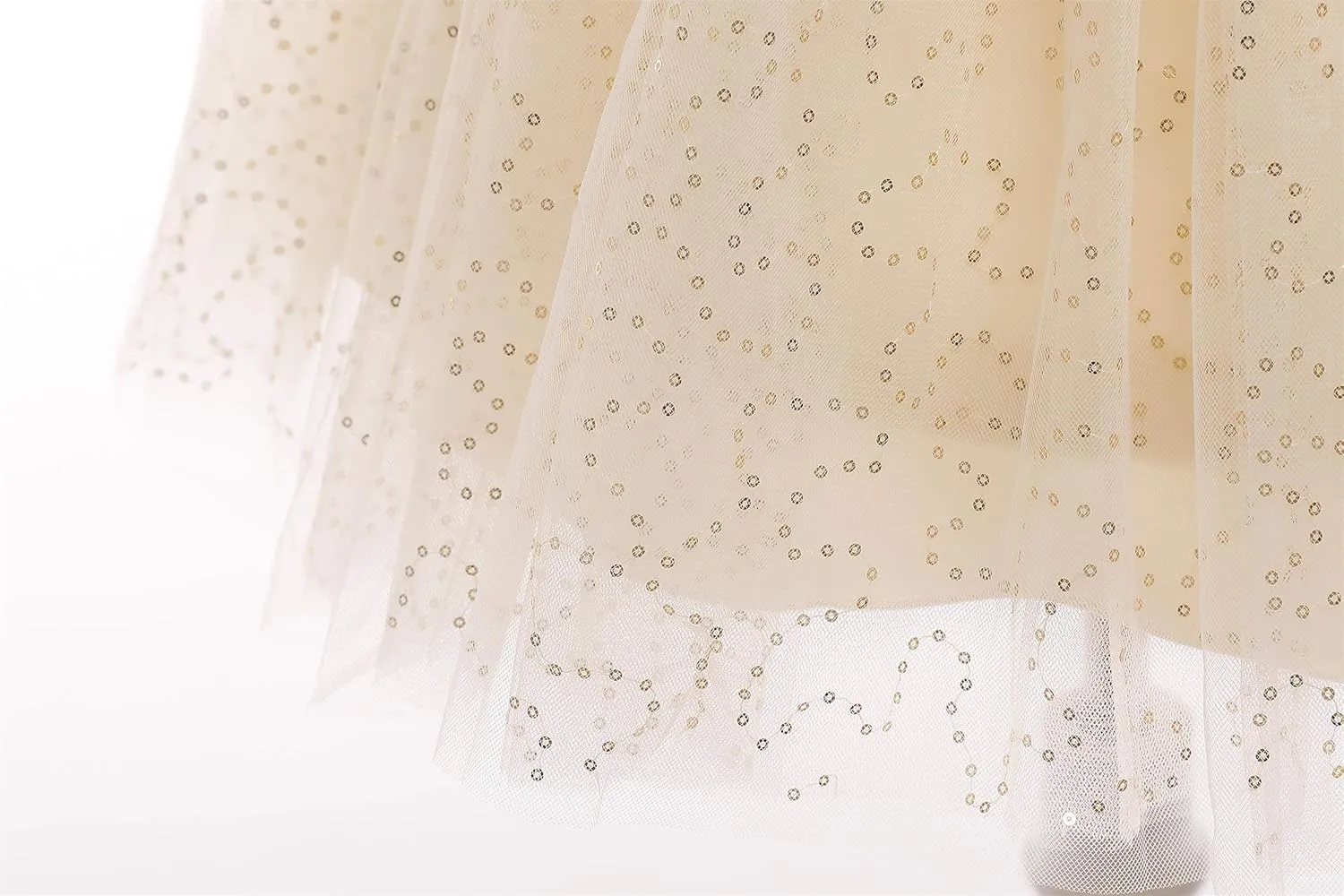 Weileenice Flower Girl Vintage Sequin Dress Kids Sparkly Rhinestone Tulle Formal Photo Shoot Wedding Party Prom Dresses