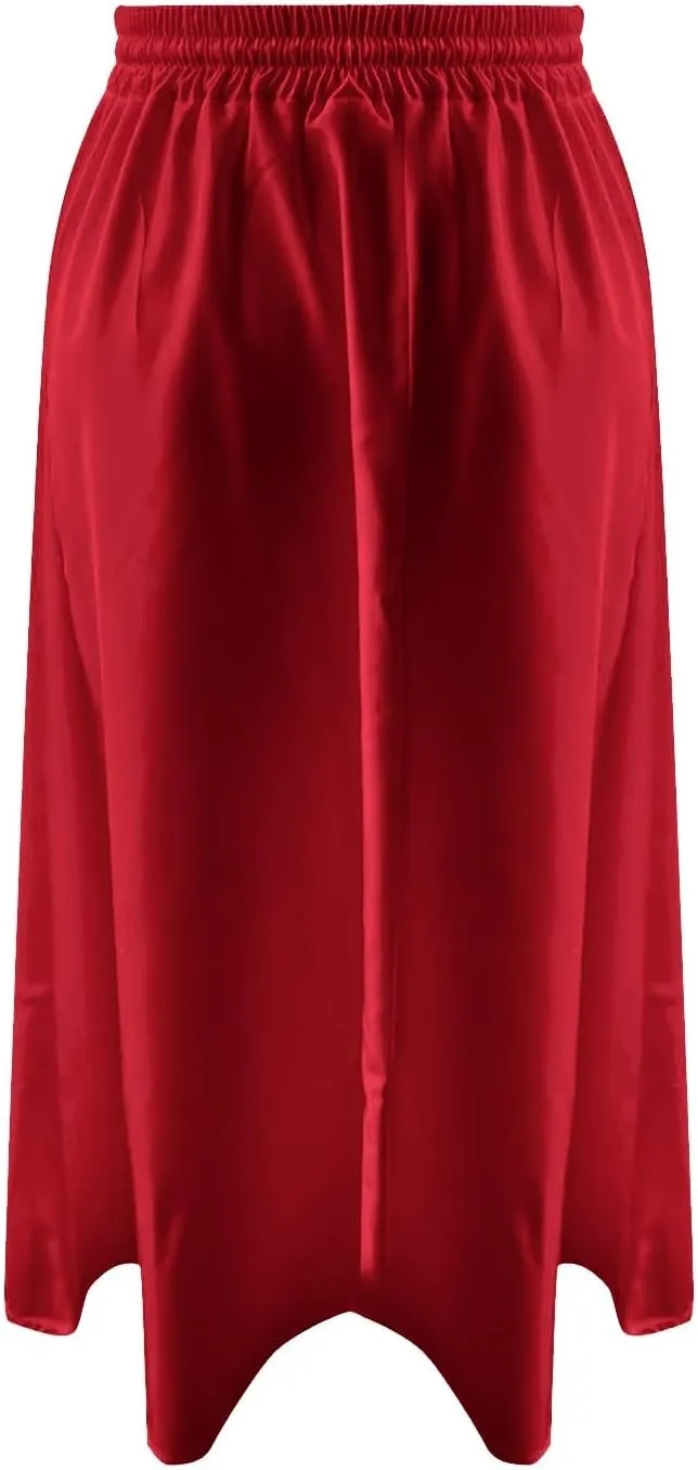 Women Boho Floral Maxi Skirt Elastic High Waist Tiered Pleated Flowy Long Summer Casual Beach Skirt