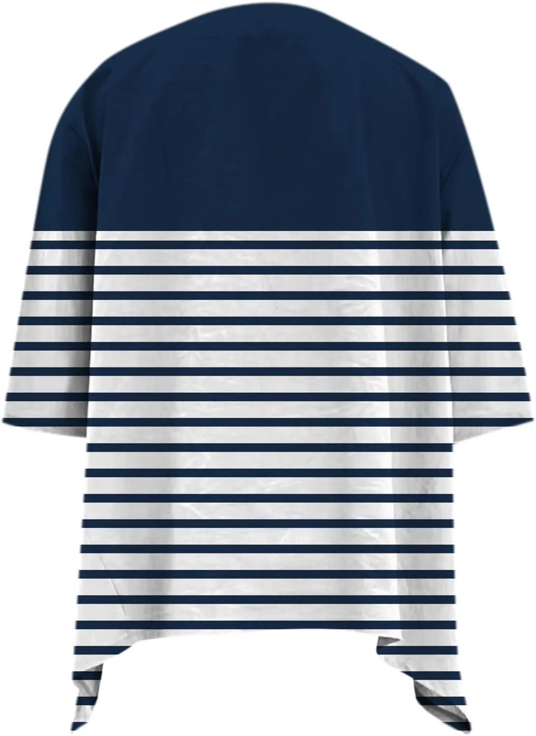 Women's 3/4 Sleeve Cotton Linen Blouses Top T-Shirt Shirts Casual Summer Crew Neck Tunic Tops Loose Tshirts Side Slit